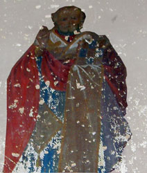 Остатки росписей на стенах