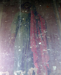 Остатки росписей на стенах