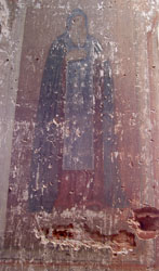 Остатки росписей на стенах