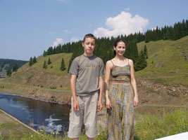 Опять плотина, вид