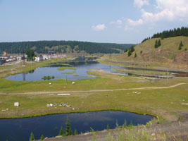 Плотина, вид