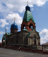 Свежевосстановленная церковь